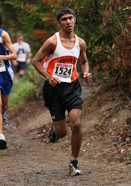 2010NCSXC BD2-1593.JPG - 2010 North Coast Section Cross Country Championships, Hayward High School, Hayward, California